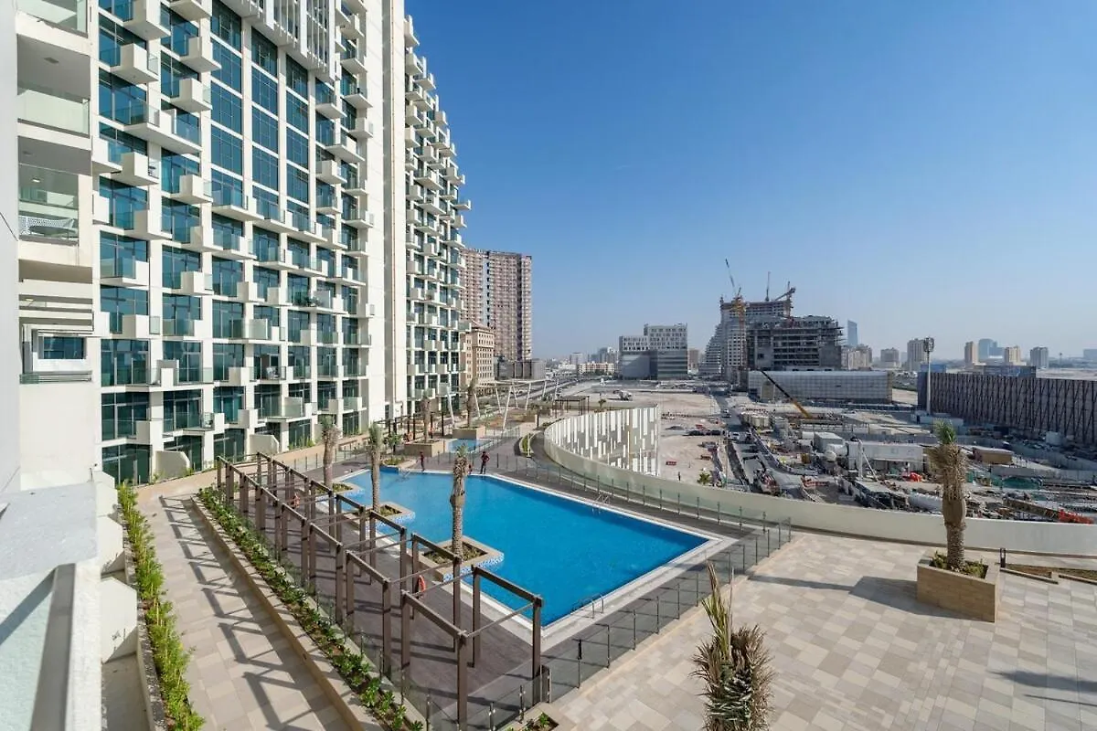 Wonderful Studio Apartment With Balcony At Farhad Azizi Dubai United Arab Emirates