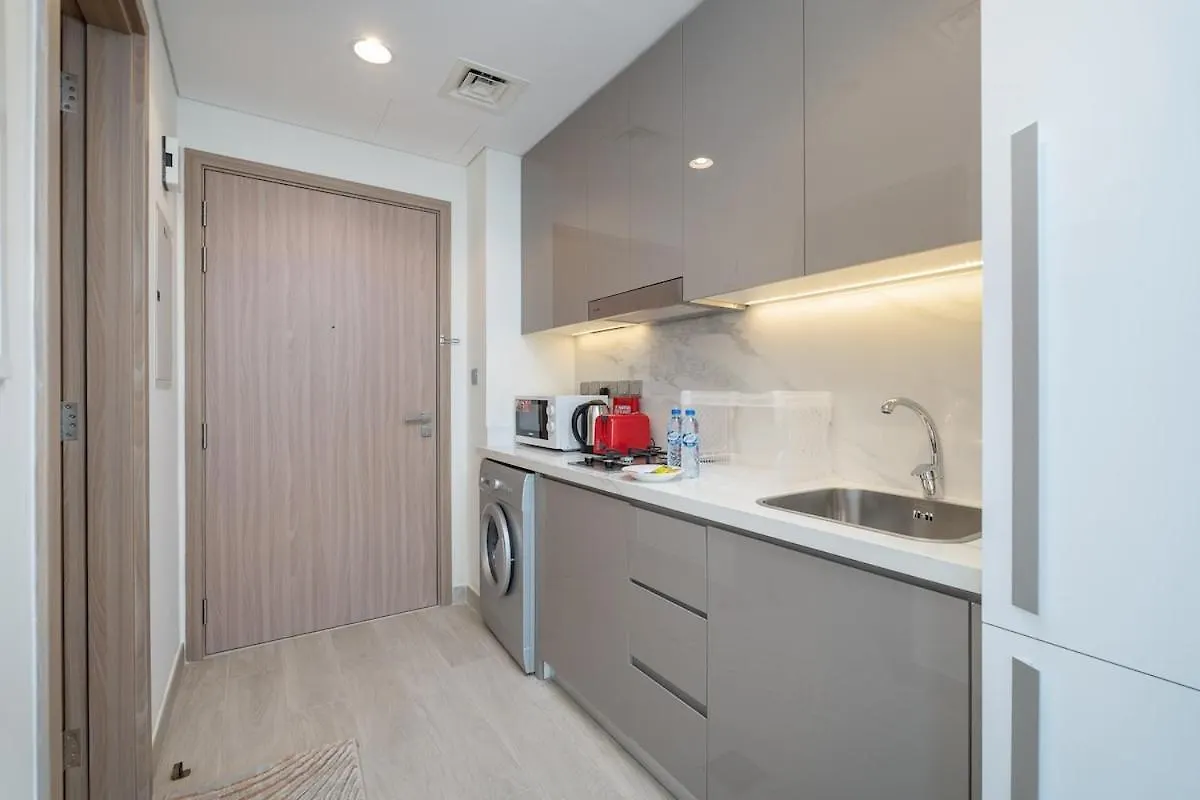 Wonderful Studio Apartment With Balcony At Farhad Azizi Dubai