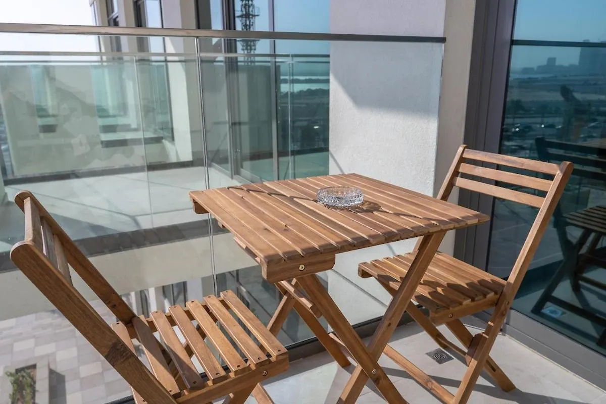 Wonderful Studio Apartment With Balcony At Farhad Azizi Dubai 0*,