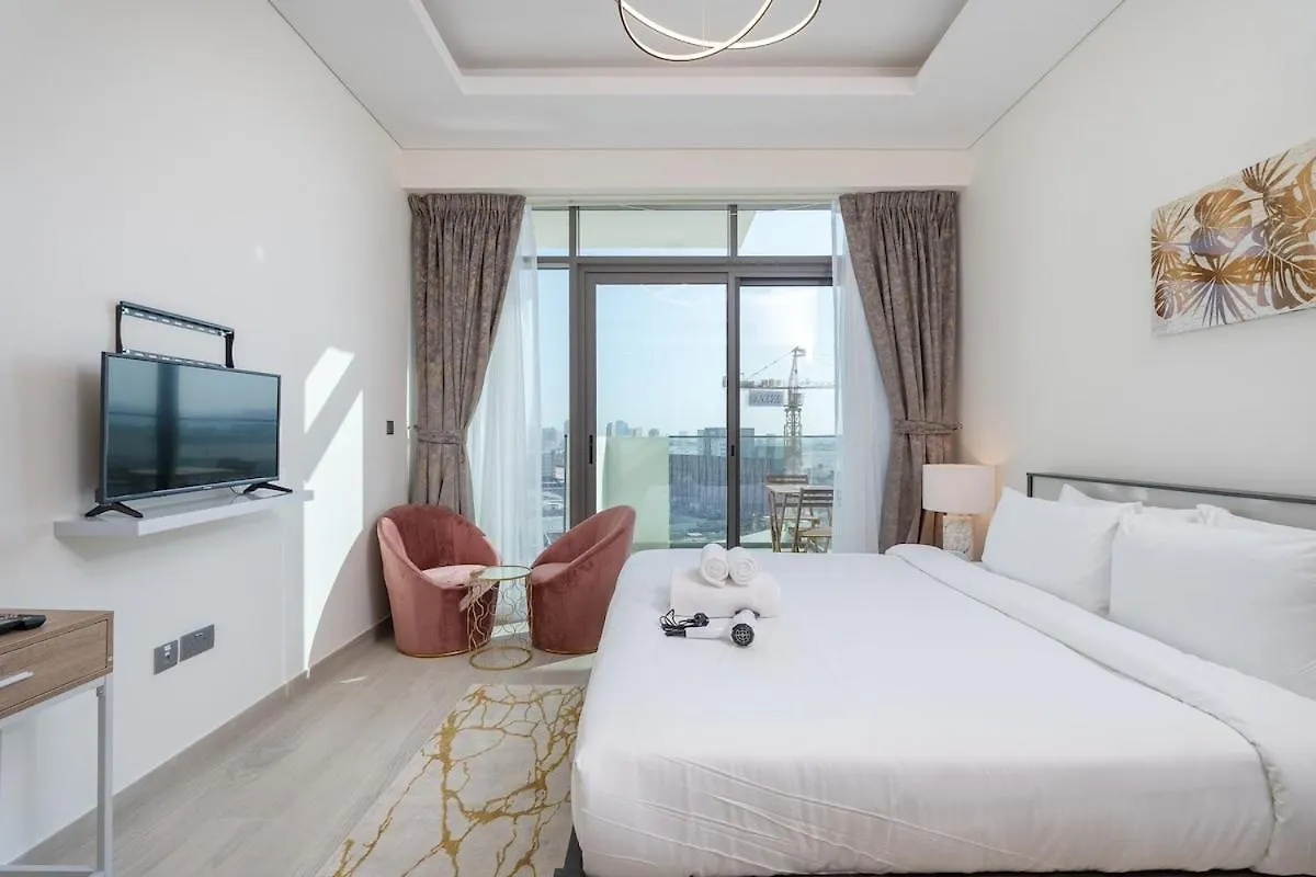 Wonderful Studio Apartment With Balcony At Farhad Azizi Dubai