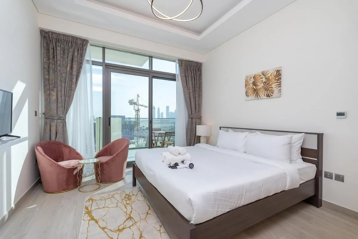 Wonderful Studio Apartment With Balcony At Farhad Azizi Dubai