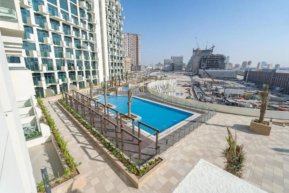 Wonderful Studio Apartment With Balcony At Farhad Azizi Dubai