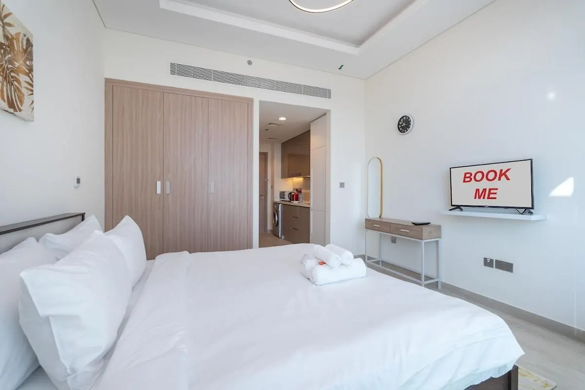 Wonderful Studio Apartment With Balcony At Farhad Azizi Dubai