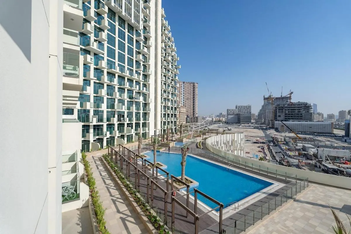 Wonderful Studio Apartment With Balcony At Farhad Azizi Dubai